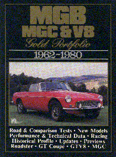 MGB MGC  V8 Gold Portfolio 1962 - 1980